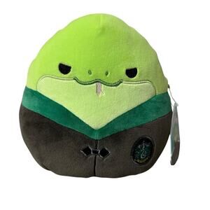 Squishmallows 8 inch Harry Potter Slytherin Snake in Robe New